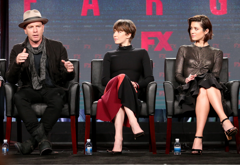 Ewan McGregor, Carrie Coon, and Mary Elizabeth Winstead of Fargo season 3 (Photo: Frederick M. Brown/Getty Images)